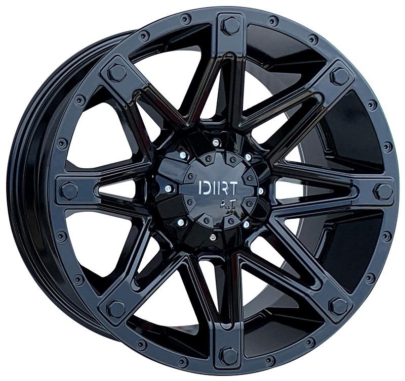 DIRT A.T D900 Glossblack 9x18 5x120/127 ET23 CB74,1